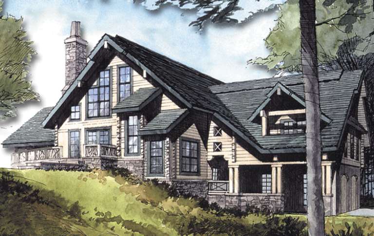 House Plan House Plan #14995 Front Elevation