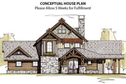 House Plan House Plan #14999 Front Elevation 