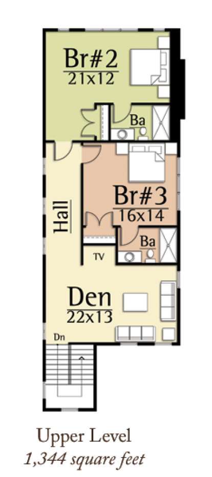 House Plan House Plan #14999 Drawing 2