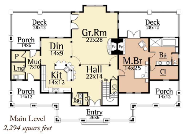House Plan House Plan #15000 Drawing 1