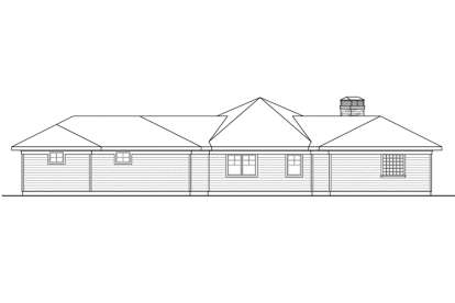 Contemporary House Plan #035-00594 Elevation Photo