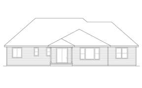 Traditional House Plan #035-00596 Elevation Photo