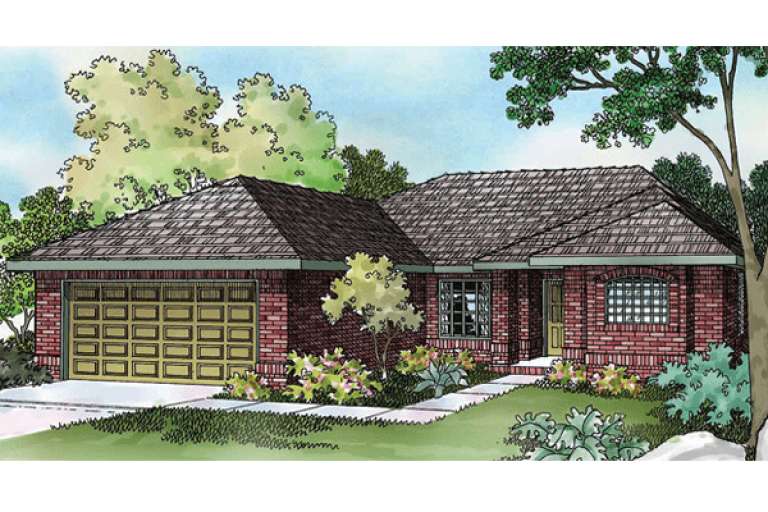 House Plan House Plan #15008 Front Elevation