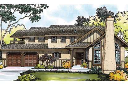 Contemporary House Plan #035-00599 Elevation Photo