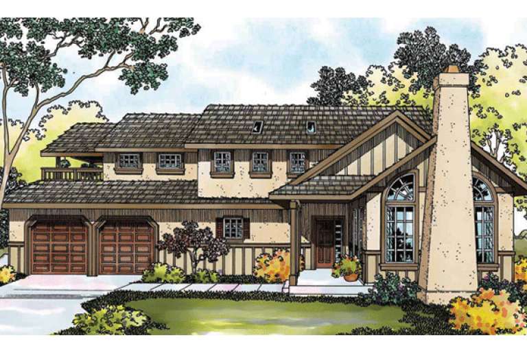 House Plan House Plan #15010 Front Elevation