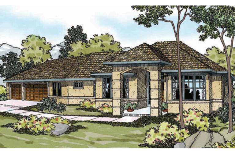 House Plan House Plan #15011 Front Elevation