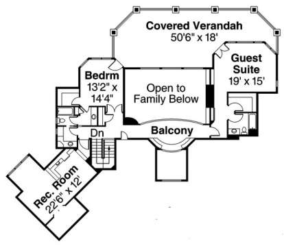 Floorplan 2 for House Plan #035-00603