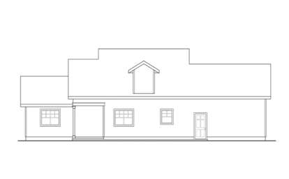 Craftsman House Plan #035-00605 Elevation Photo