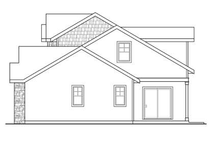 Craftsman House Plan #035-00605 Elevation Photo