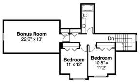 Floorplan 2 for House Plan #035-00605
