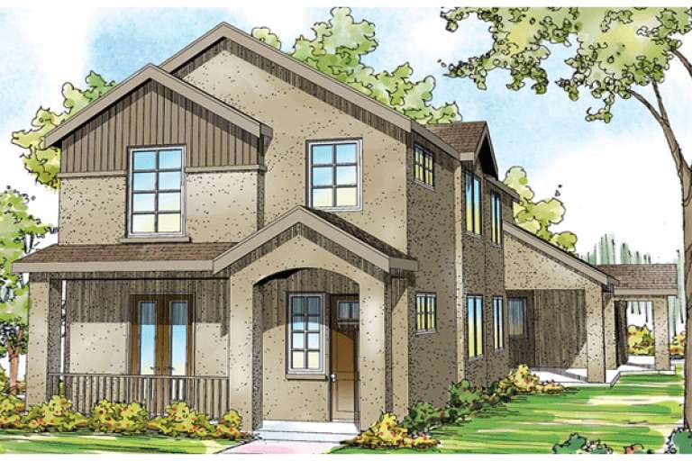 House Plan House Plan #15017 Front Elevation