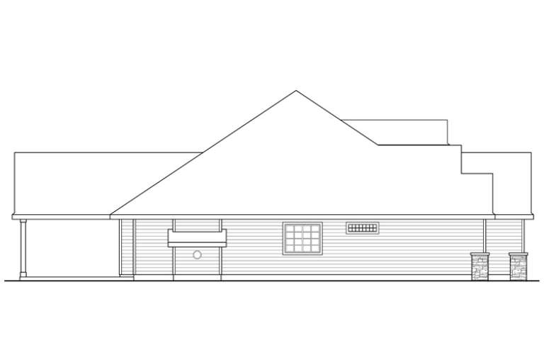 Craftsman House Plan #035-00607 Elevation Photo