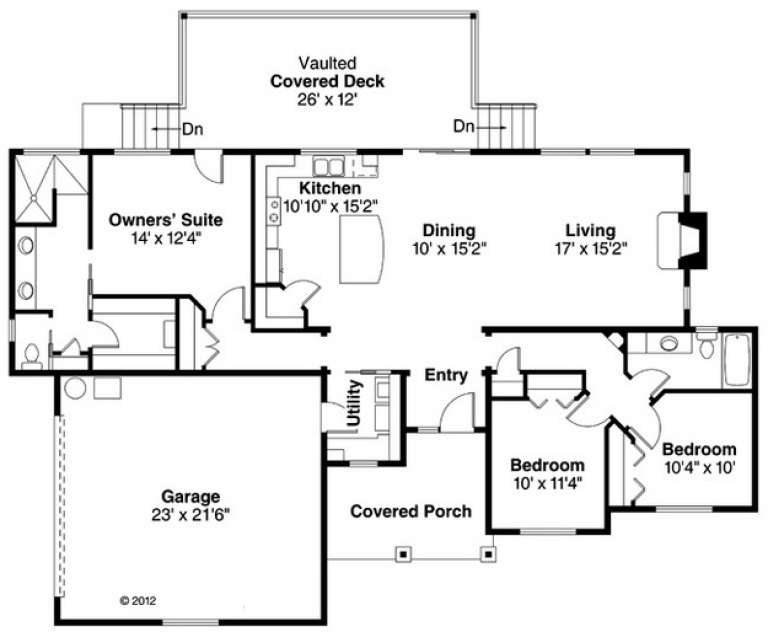 House Plan House Plan #15020 Drawing 1