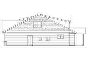 Craftsman House Plan #035-00612 Elevation Photo