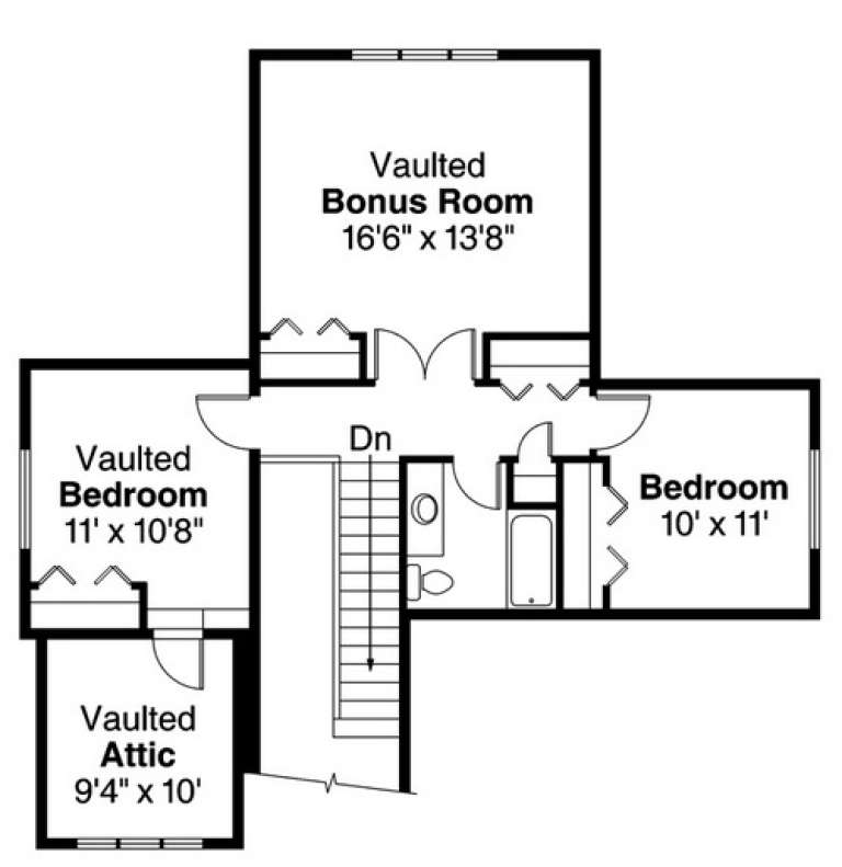 House Plan House Plan #15023 Drawing 2