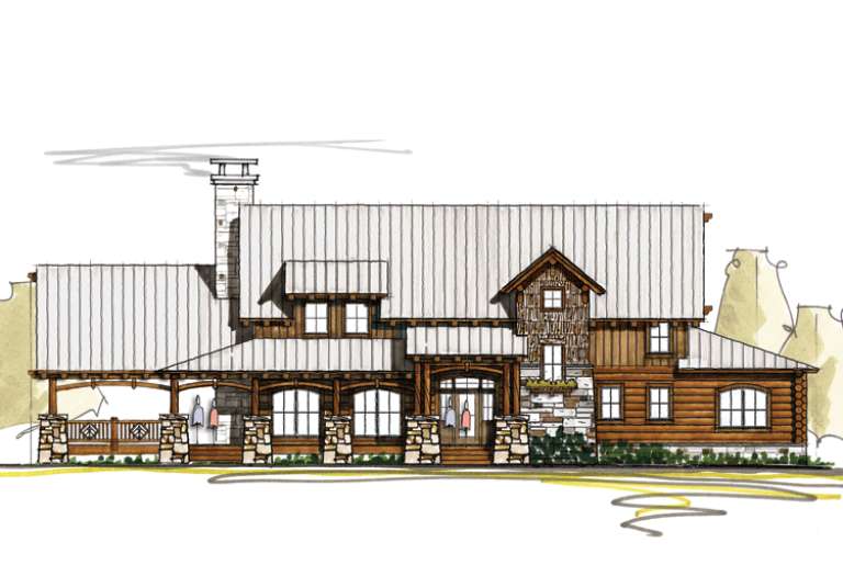 House Plan House Plan #15024 Front Elevation