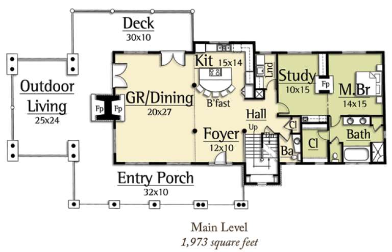 House Plan House Plan #15024 Drawing 1
