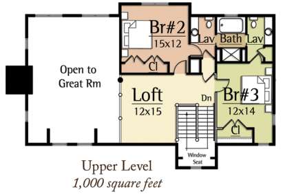 Floorplan 2 for House Plan #8504-00051