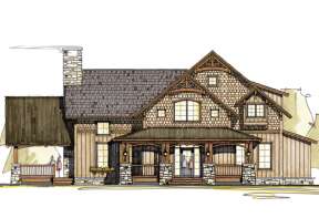 Craftsman House Plan #8504-00052 Elevation Photo