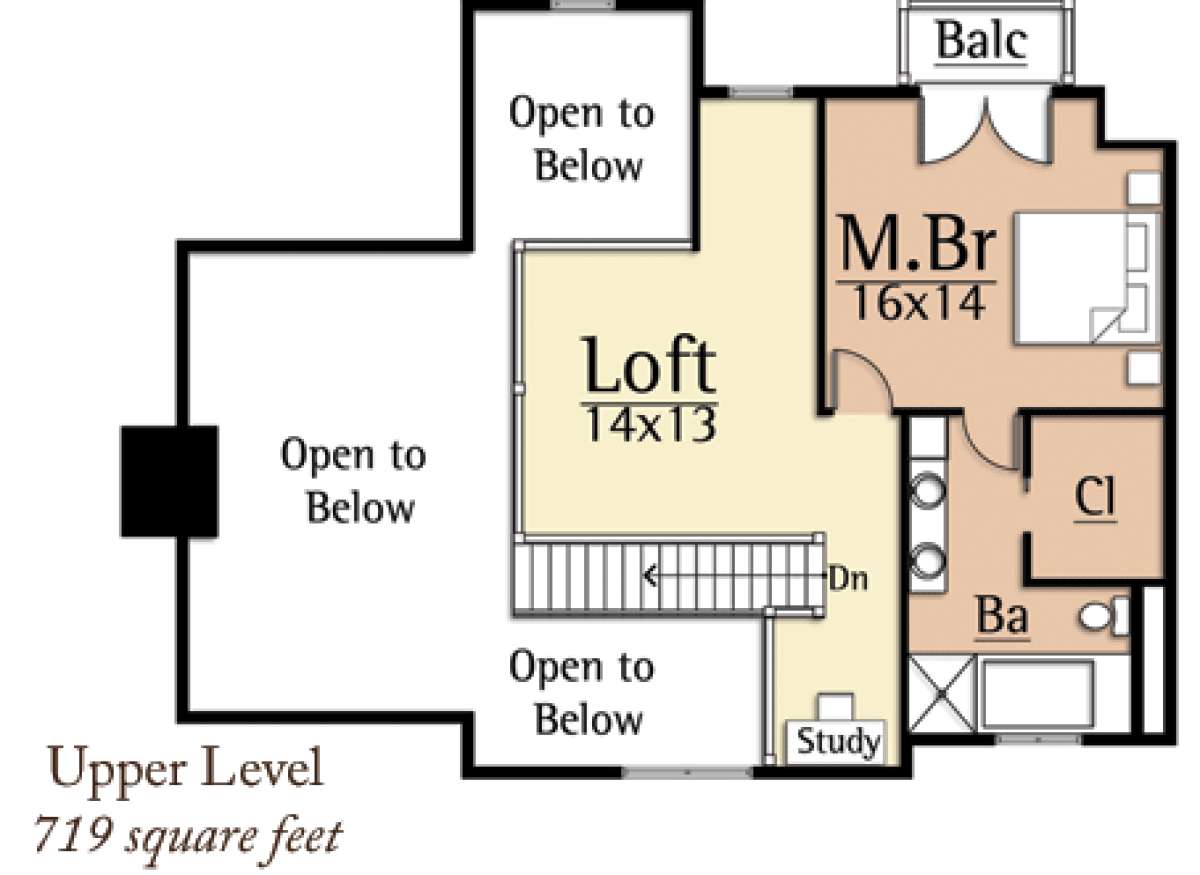 Floorplan 2 for House Plan #8504-00052