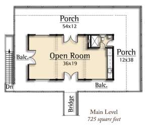 Main Floor for House Plan #8504-00054