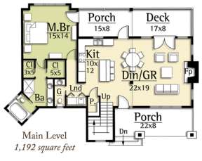 Main Floor for House Plan #8504-00055
