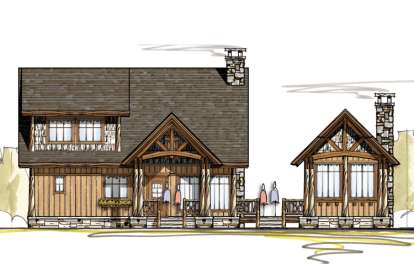 House Plan House Plan #15029 Front Elevation