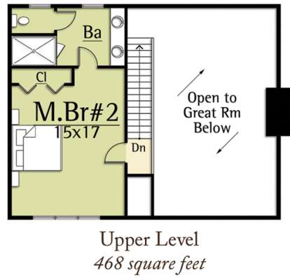 Floorplan 2 for House Plan #8504-00056