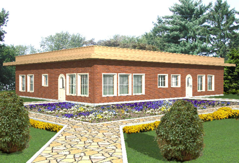 House Plan House Plan #1503 Front Elevation