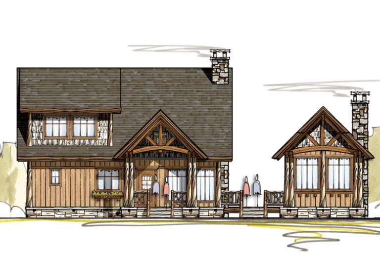 House Plan House Plan #15030 Front Elevation