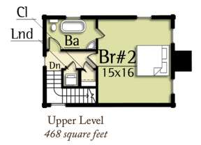 Floorplan 2 for House Plan #8504-00060