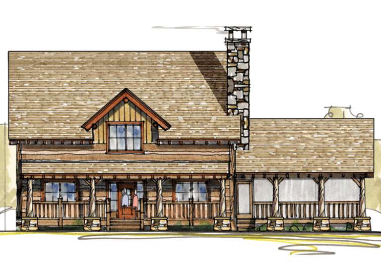 House Plan House Plan #15035 Front Elevation