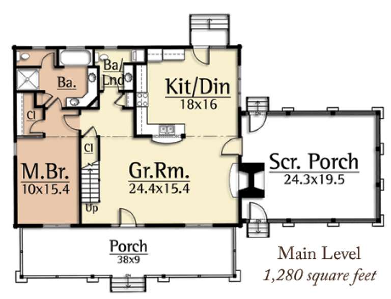 House Plan House Plan #15035 Drawing 1