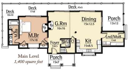 House Plan House Plan #15038 Drawing 1