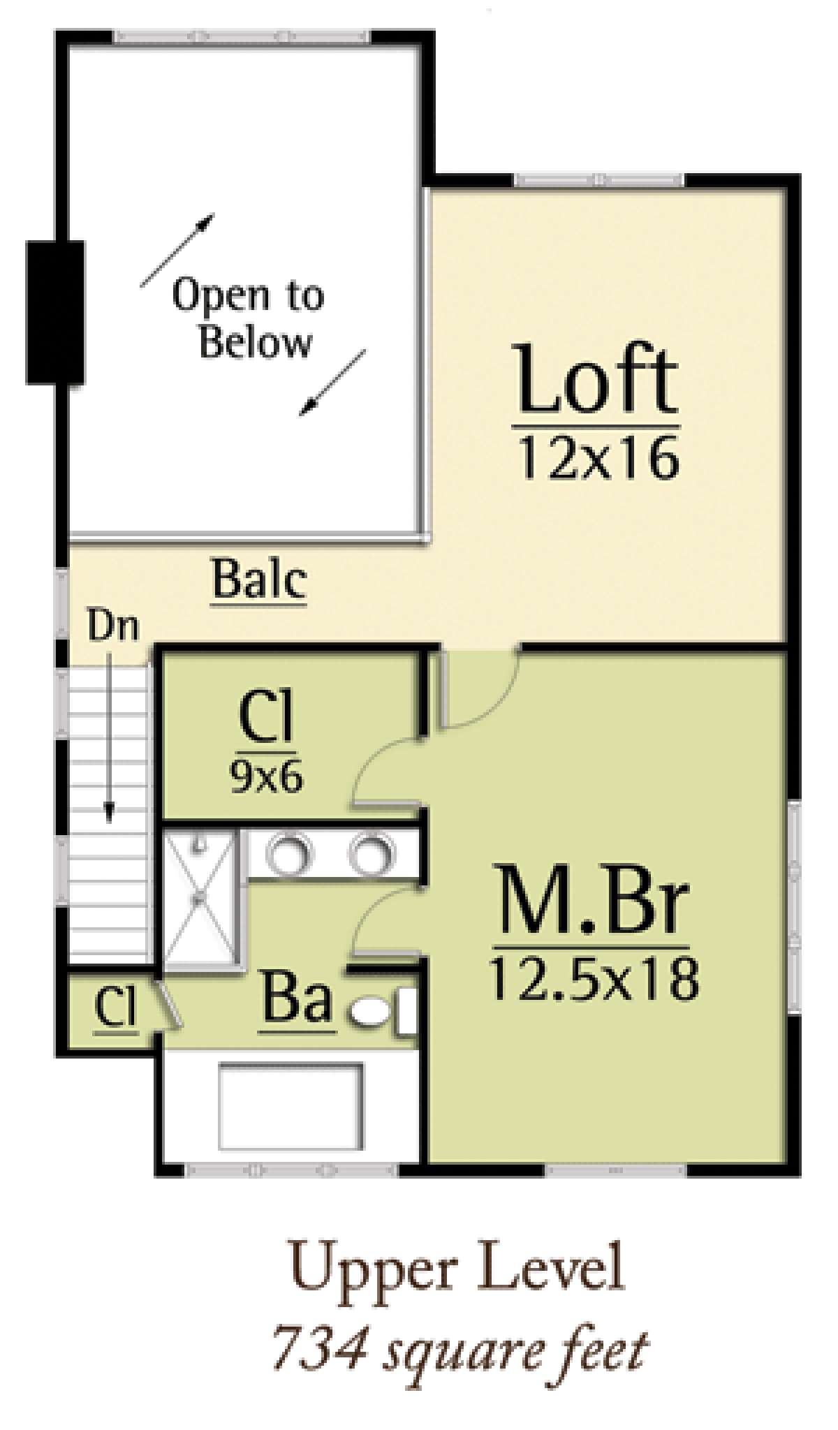 Floorplan 2 for House Plan #8504-00066