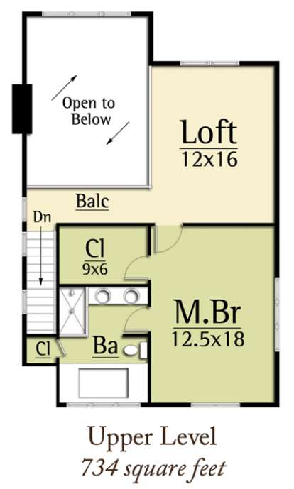 Floorplan 2 for House Plan #8504-00068