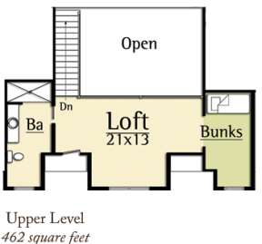 Floorplan 2 for House Plan #8504-00083