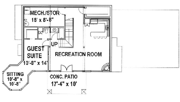 House Plan House Plan #1506 Drawing 1