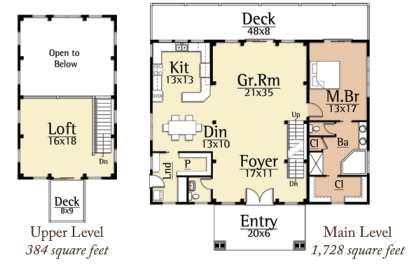 House Plan House Plan #15062 Drawing 1
