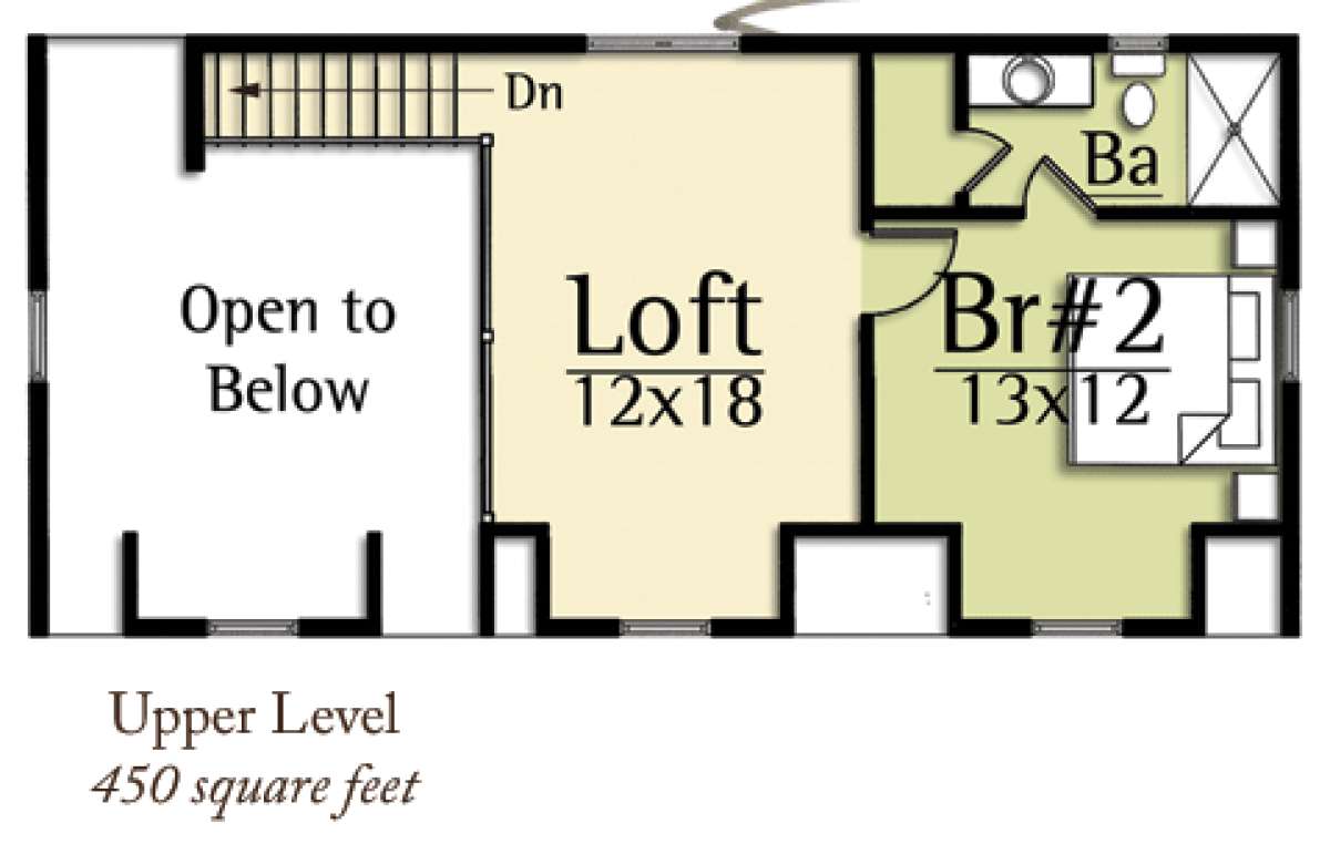 Floorplan 2 for House Plan #8504-00093