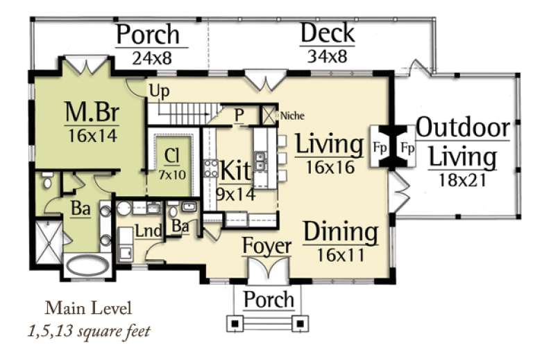 House Plan House Plan #15067 Drawing 1