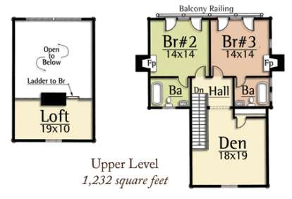 House Plan House Plan #15070 Drawing 2