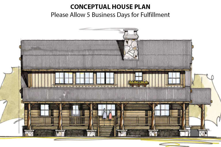 House Plan House Plan #15076 Front Elevation 