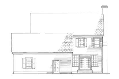 Traditional House Plan #7922-00150 Elevation Photo