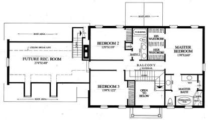 Floorplan 2 for House Plan #7922-00151