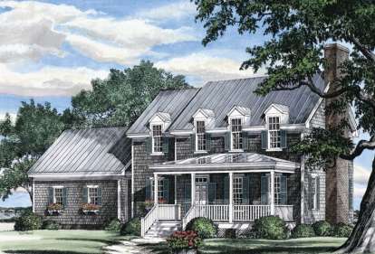 Southern House Plan #7922-00152 Elevation Photo