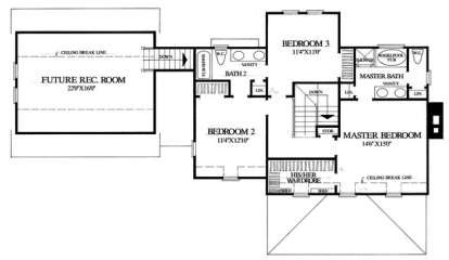 House Plan House Plan #15082 Drawing 2