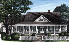 Country House Plan #7922-00154 Elevation Photo