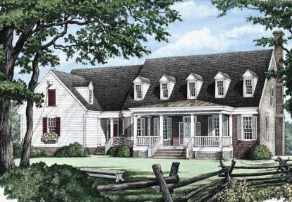 Farmhouse House Plan #7922-00156 Elevation Photo