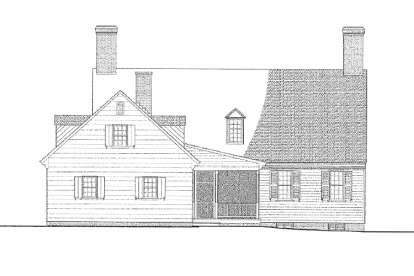 Southern House Plan #7922-00162 Elevation Photo